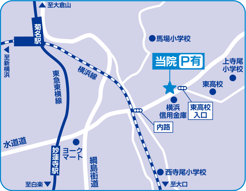 かわはら整形外科ペインクリニック外科の地図